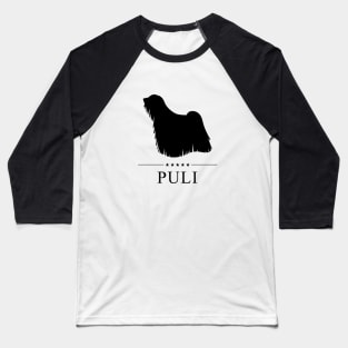 Puli Black Silhouette Baseball T-Shirt